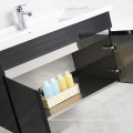 Factory price the 3rd-generation stainless steel spray plating wall mounted bathroom vanity